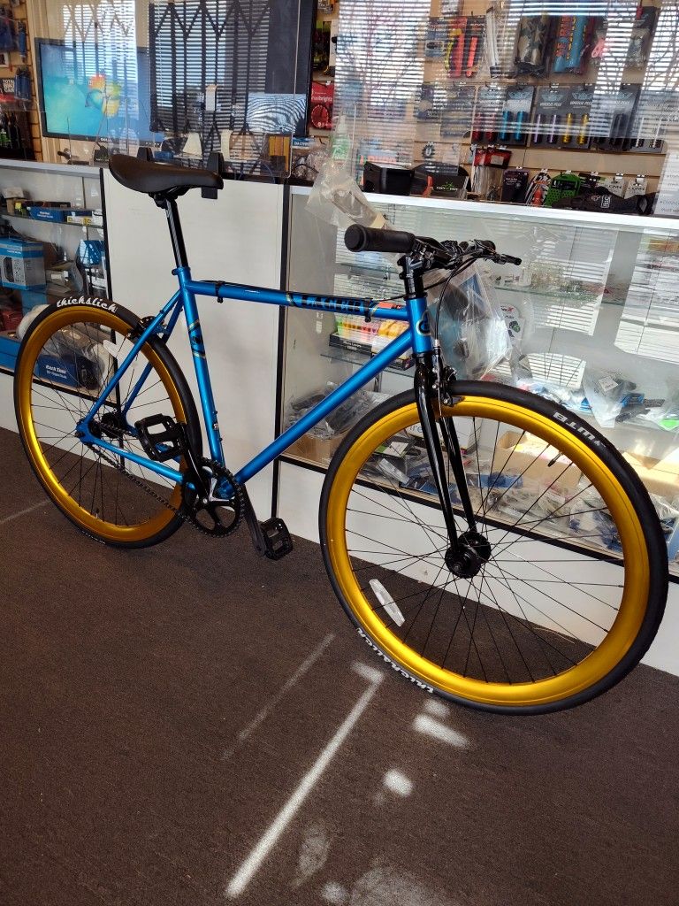 Road Bike Se Bikes Lager Fixed Gear Bike NEW 52CM SE LAGER BLUE