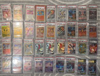 Pokemon Charizard psa10 lot