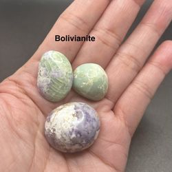 Bolivianite (Fluorite, Serpentine, & Stichtite) Stone 3pcs 40.2g Total RARE