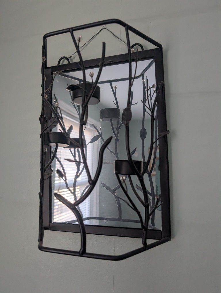 Mirror/Candle Holder 