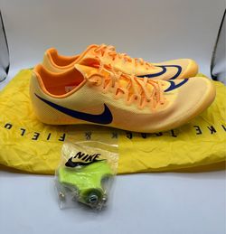 MSRP $125 Nike Zoom JA Fly 4 Track & Field Citron Pulse Spikes Men's Size 10