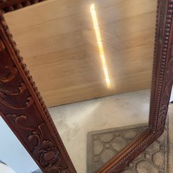 Brown Spanish style mirror