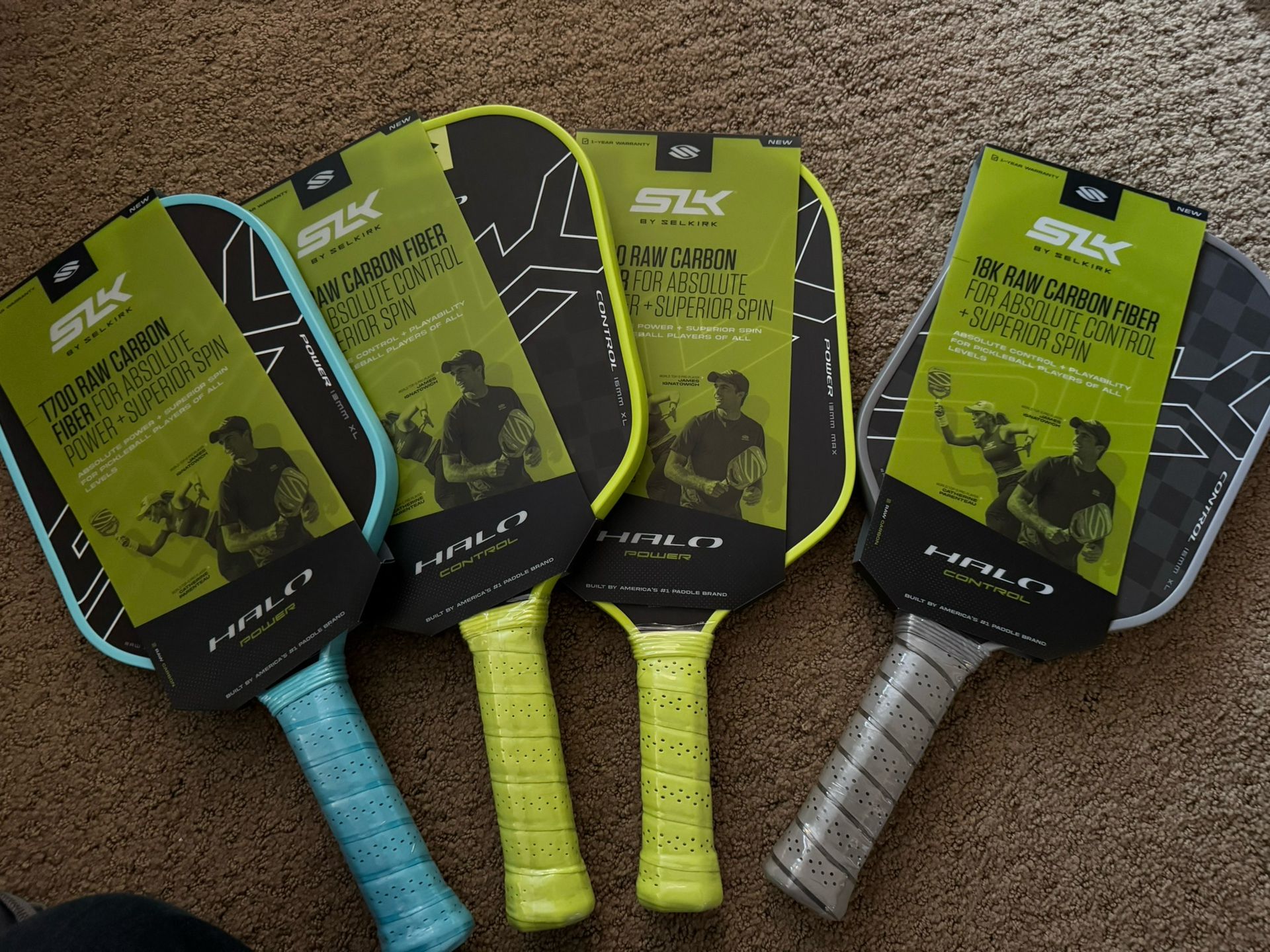 Selkirk 2025 SLK Halo Pickleball Paddles New