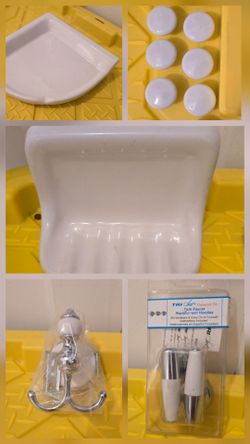 Porcelain bath accessories
