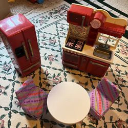 18” Doll Kitchen For American Girl Dolls