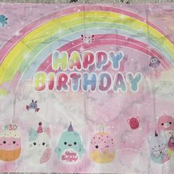 Squishmallow Birthday Party Decor