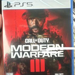 Call of Duty MW3 PS5 Disk 