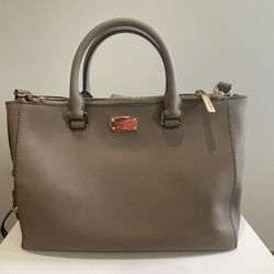 Michael Kors taupe Satchel Bag