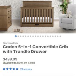 Baby Crib 6-in-1