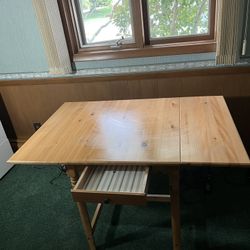 Brown Wooden Table 