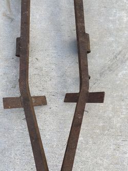 Flag stake heavy duty metal post