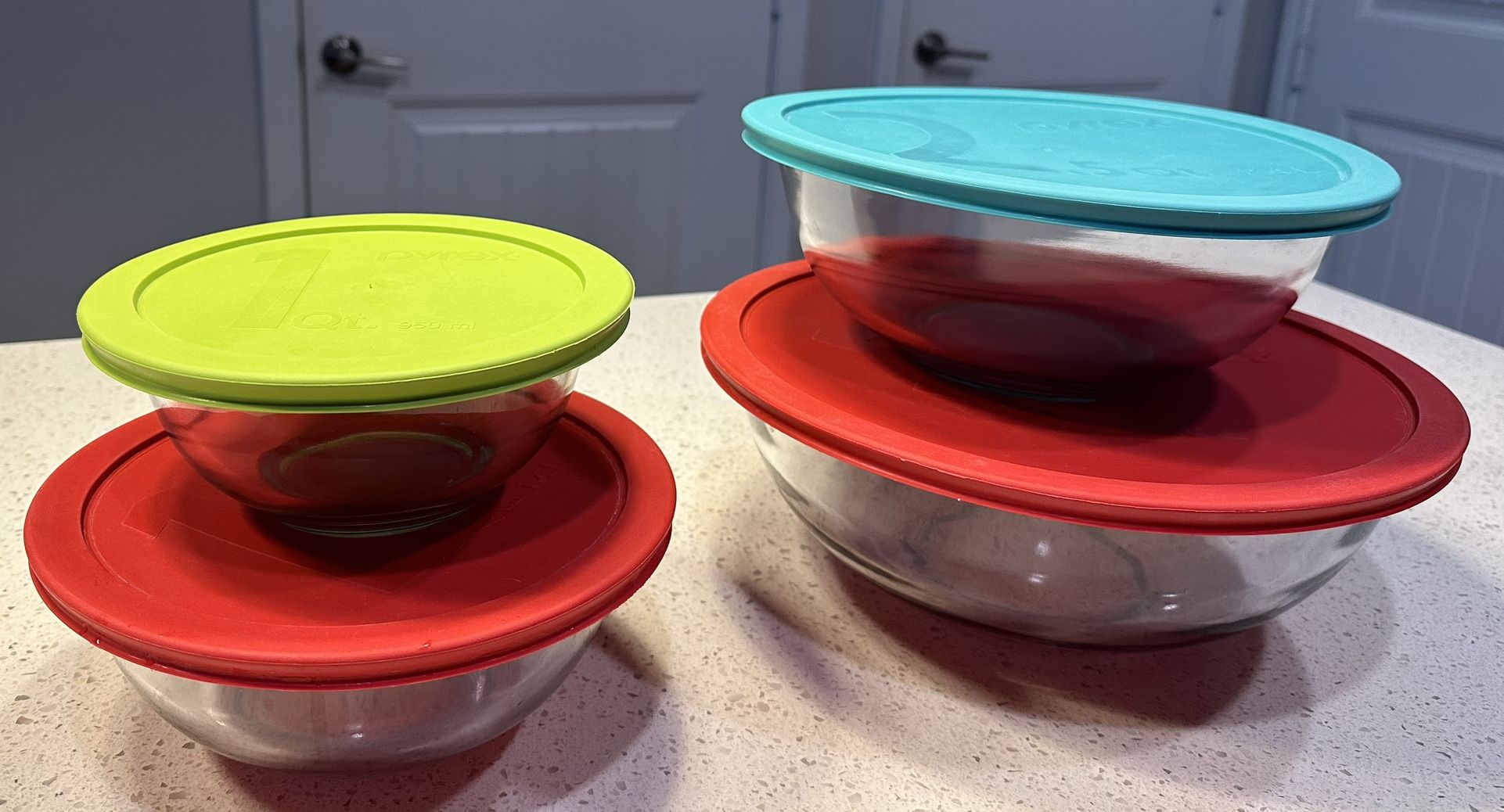 Pyrex 8 Piece Mixing Bowl