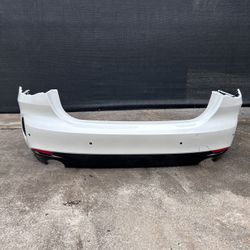 BMW 430i Rear Bumper 430 Pearl White 2021-2024 Complete Valance Oem