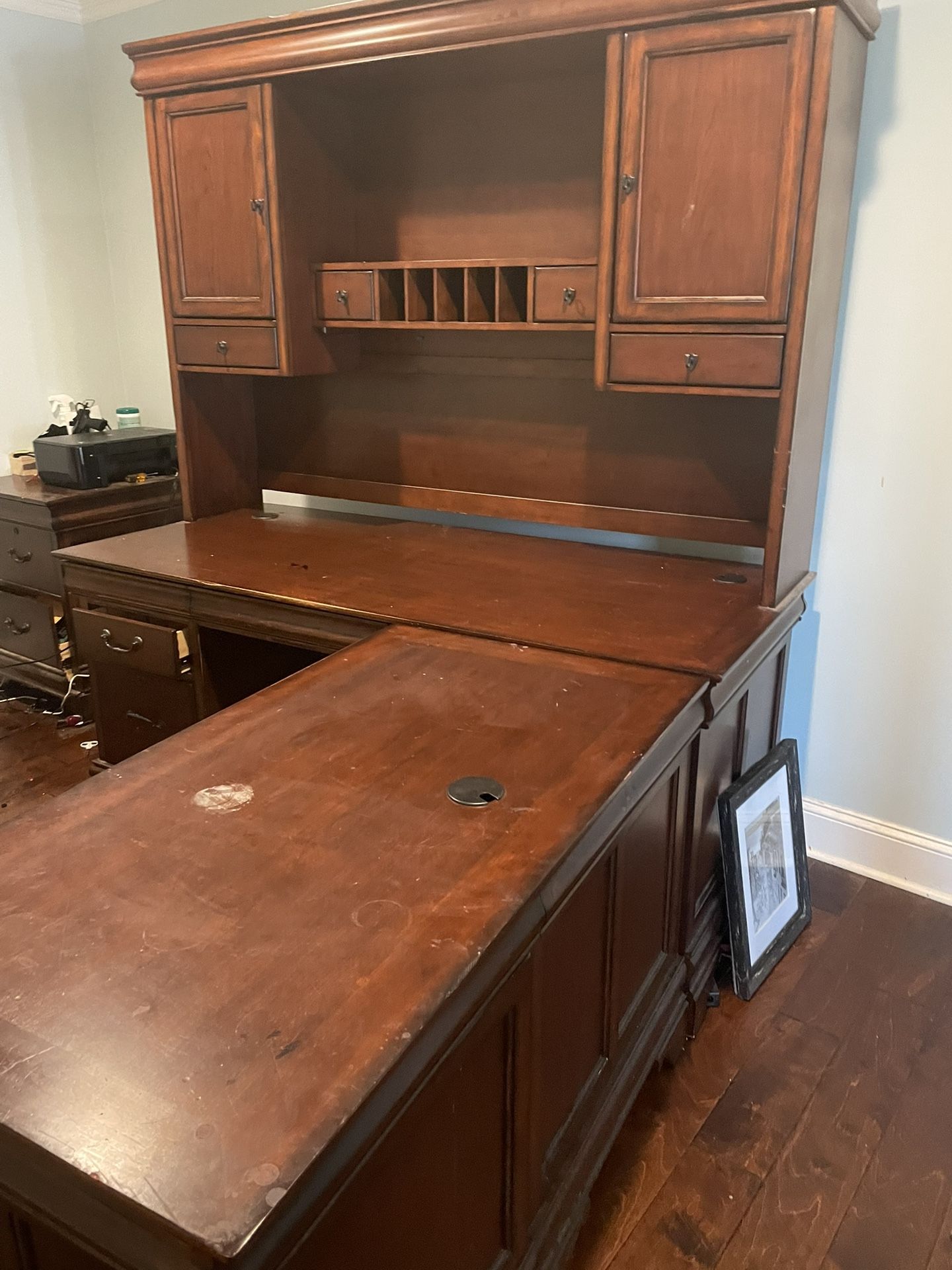 Free Executive Style Desk. Solid Wood…