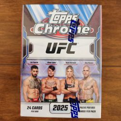 2025 Topps Chrome UFC Blaster Box Value Box