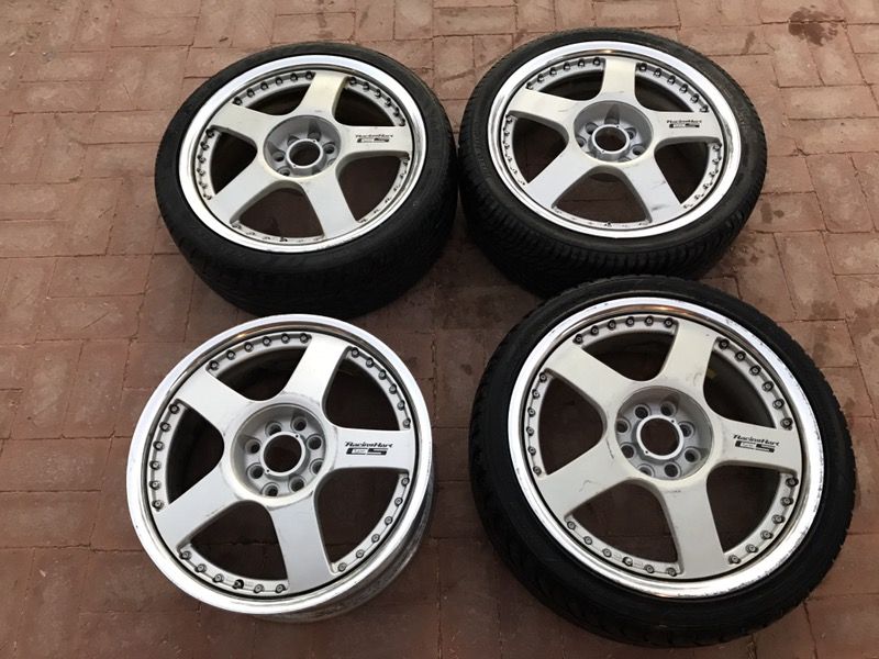 Racing Hart Type C5 wheels - 17x7 et42 - JDM