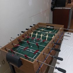 Foosball And Mini Pool Table