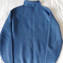 Magaschoni Man Virgin Wool Turtleneck Sweater Jacket Men's Clothing
