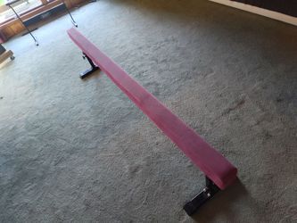 Gymnastics Training Balance beam