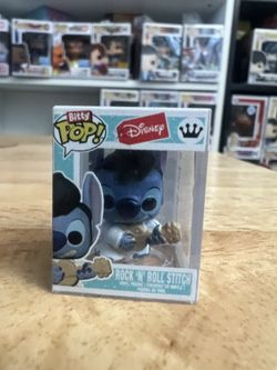 BITTY Rock 'N' Roll Elvis Stitch 1" Funko Pop Disney Lilo Movies Presley 626