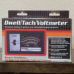 Dwell/Tach/Voltmeter Analyzer