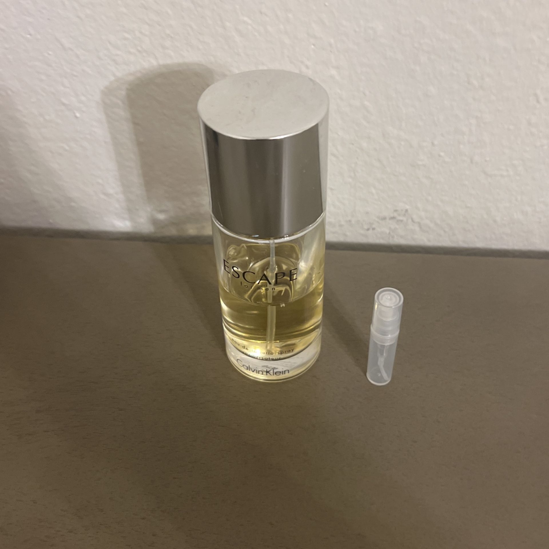 2ml Decant Of Escape For Men By Calvin Klein