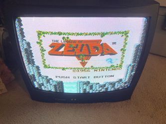 Sylvania 19” Color CRT TV