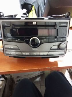 2009 Toyota Venza Radio/Audio Display
