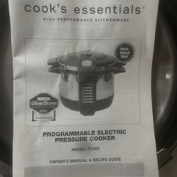 New Cook Essential Programmable Electric Pressure Cooker 