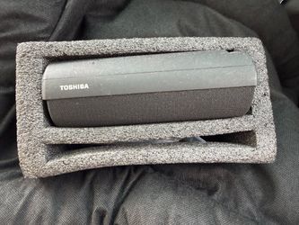 Open Box Toshiba Blue Speaker