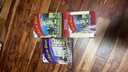 Unused Asi Se Dice Textbooks