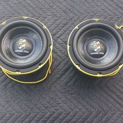 NEW! 6.5" Ground Zero Subwoofers