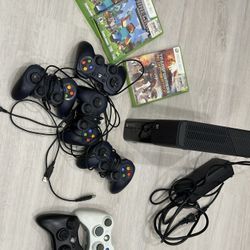 Xbox 360 + Controllers + Games