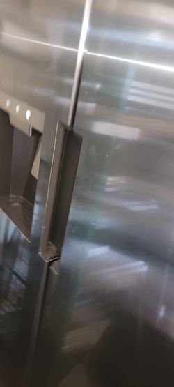 Midea stainless steel double side refrigerator