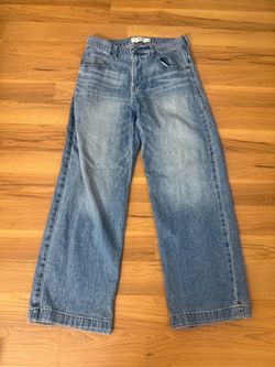 Hollister Super Baggy Jeans Blue