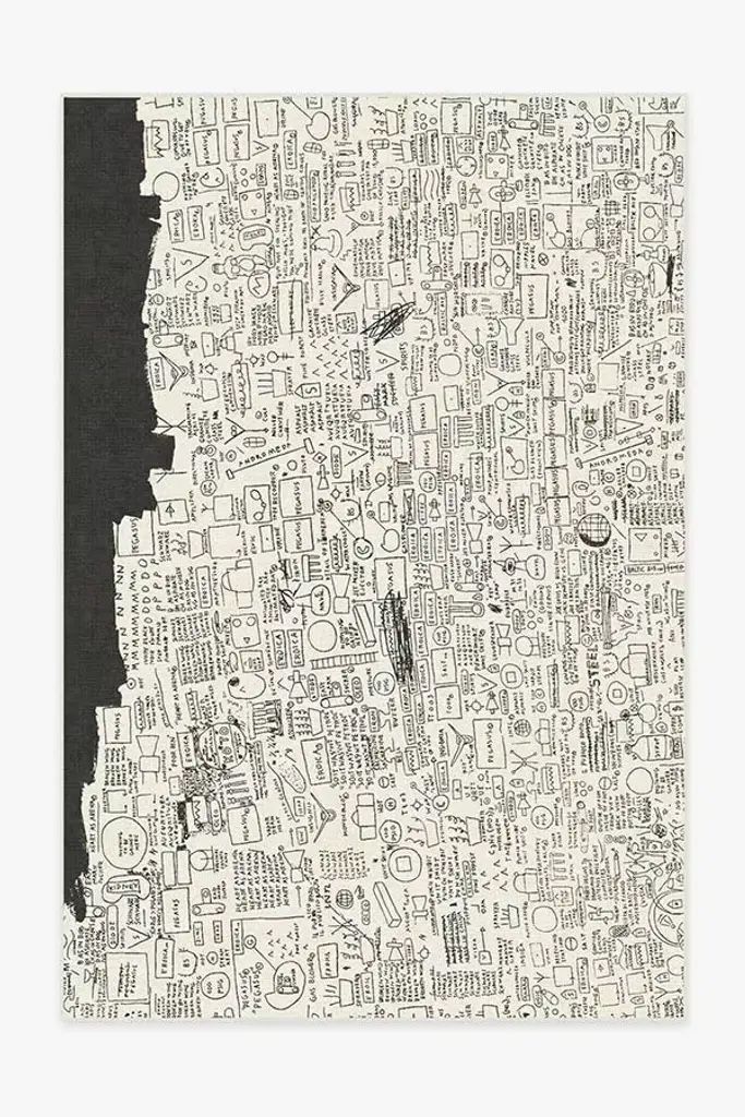 Ruggable 9x12 Jean Michel Basquiat -Pegasus