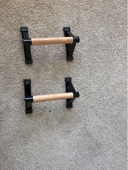 Wood Push-up/dip bars small