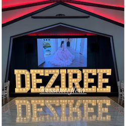 Marquee Letters And Numbers 