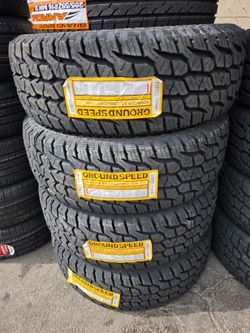 285 70 17 Groundspeed Tires Con 50,000 millas de Garantía