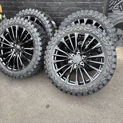 22” GM Wheels 6x5.5 & 33” Tires