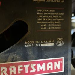 Craftsman Table Saw