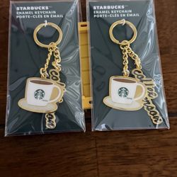 Starbucks Keychains 