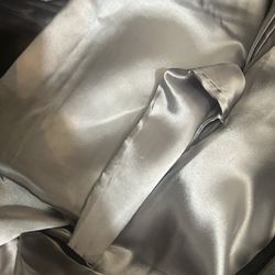 Silver Satin Chair Covers (300) Pieces 
