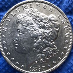 1880-O 90% Silver Morgan Dollar