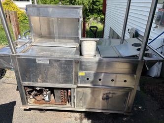 Hot dog cart