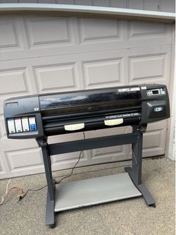 HP DesignJet 1055CM Plotter as is.