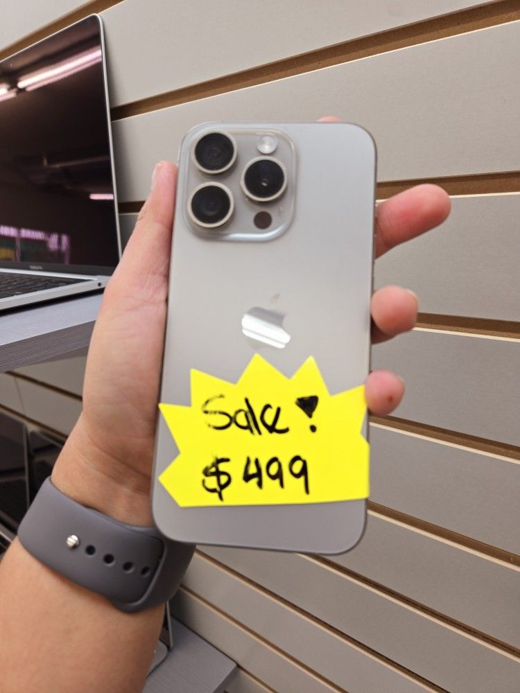 Iphone 15 Pro Att Cricket 128gb