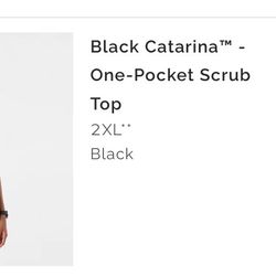 BRAND NEW FIGS SCRUB TOP