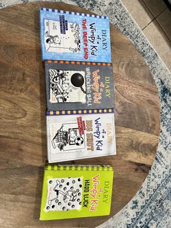 3 Hardback New Diary Wimpy kid Books
