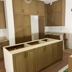 Kitchen cabinets